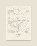 Clifden, Co. Galway — Line art, Print only